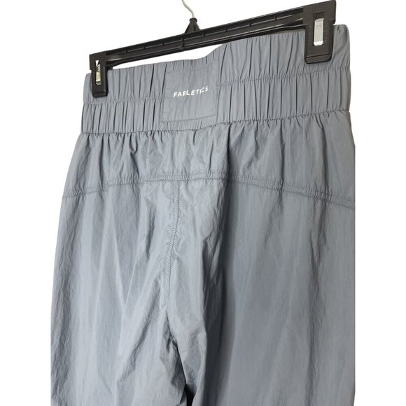 Fabletics Womens Ultra High-Waist Gray Nylon Jogger Track Pant Sz XS Lightweight - Picture 6 of 12